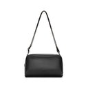 Back view of Lamoland trinket bag in black vegan leather with sleek everyday design